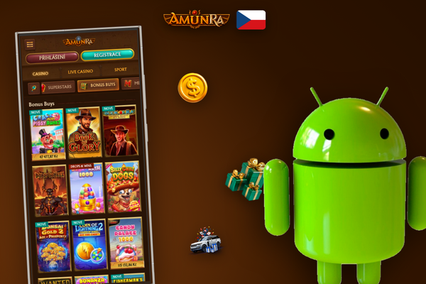 AmunRa Casino bonus bez vkladu a zadání promo kódu na mobilním zařízení