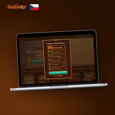 Rychlá registrace přes Google v AmunRa Casino jedním kliknutím