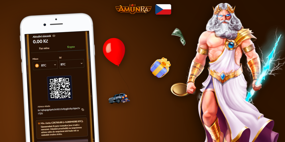 Operátor živého chatu AmunRa Casino pomáhá s vkladem a potvrzuje úspěšnou platbu